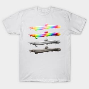 Multi loaches facing left T-Shirt